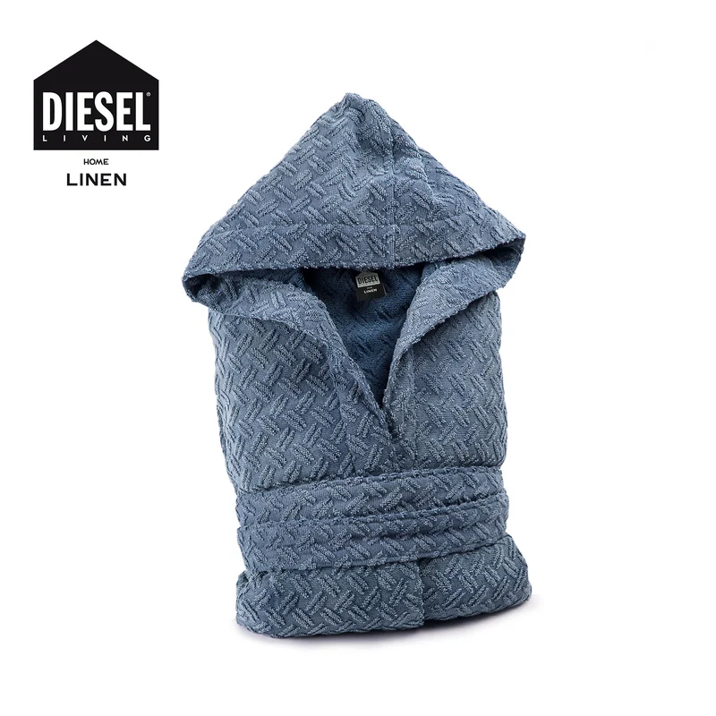 Accappatoio con Cappuccio stage diesel in Cotone 420 gr/mq