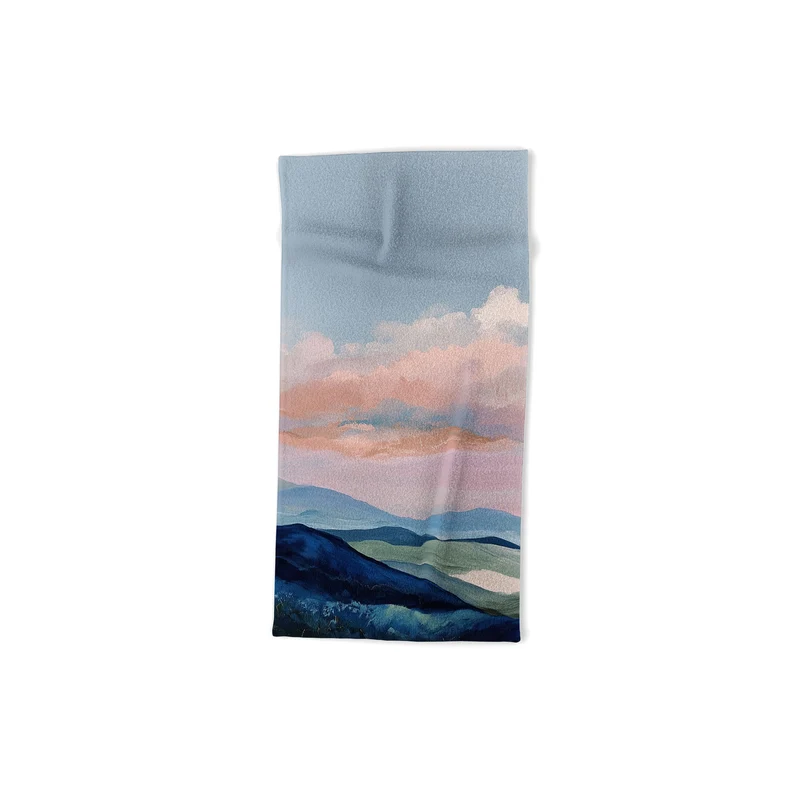 Soft Sky Horizon Bath Towel