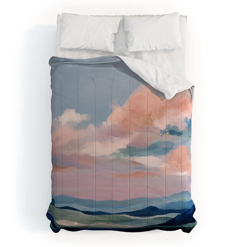 Soft Sky Horizon Comforter