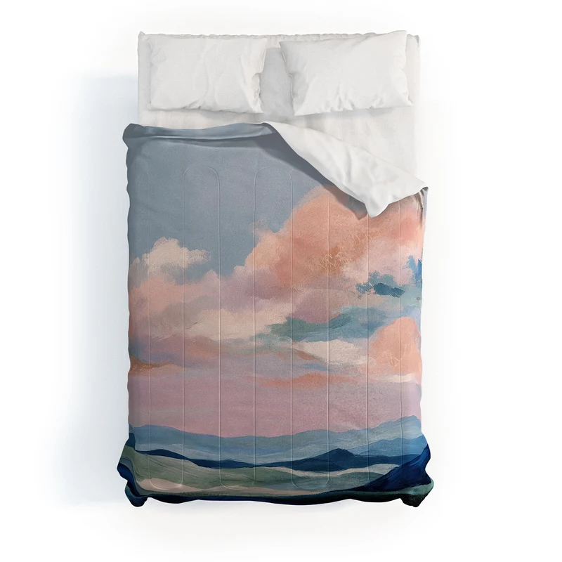 Soft Sky Horizon Comforter