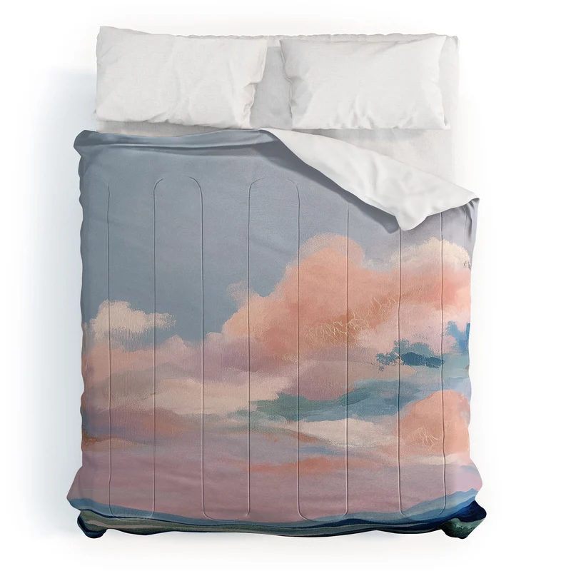 Soft Sky Horizon Comforter