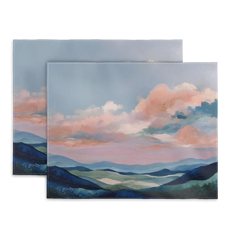 Soft Sky Horizon Placemat