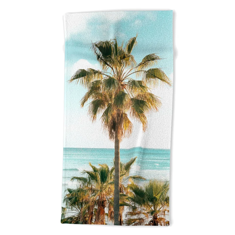 Ocean Palms Bath Towel