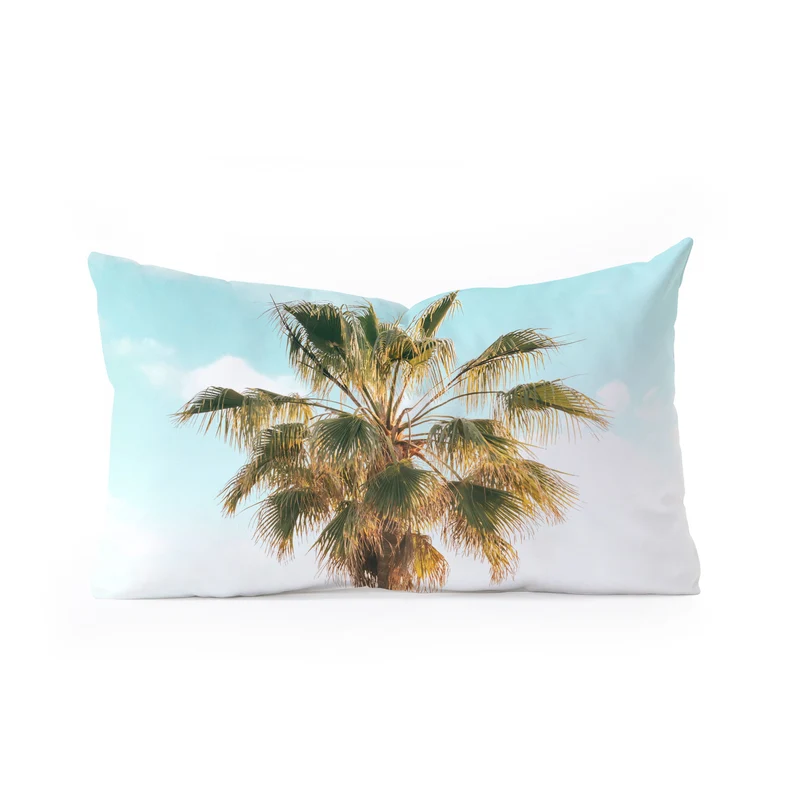 Ocean Palms Rectangular Pillow