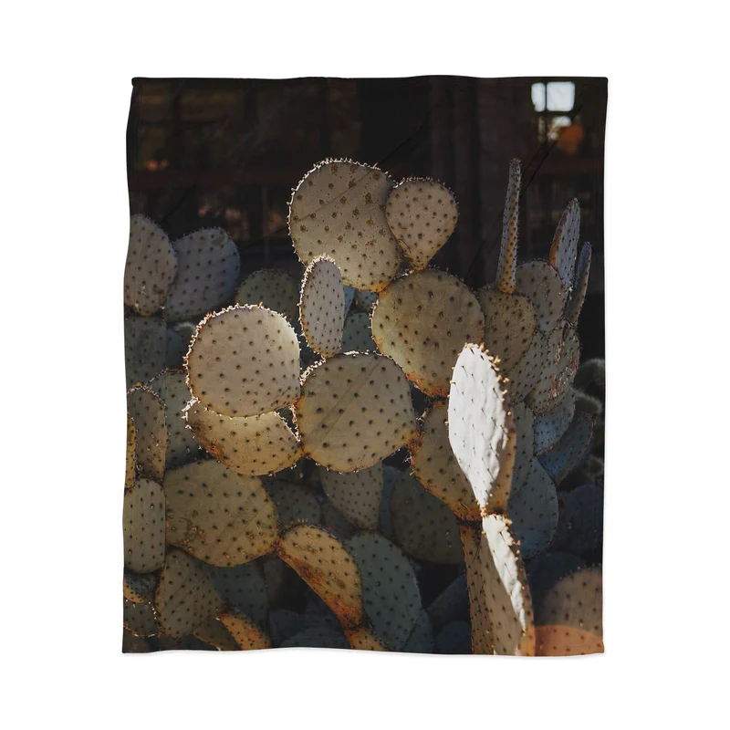 Tucson Cacti Throw Blanket