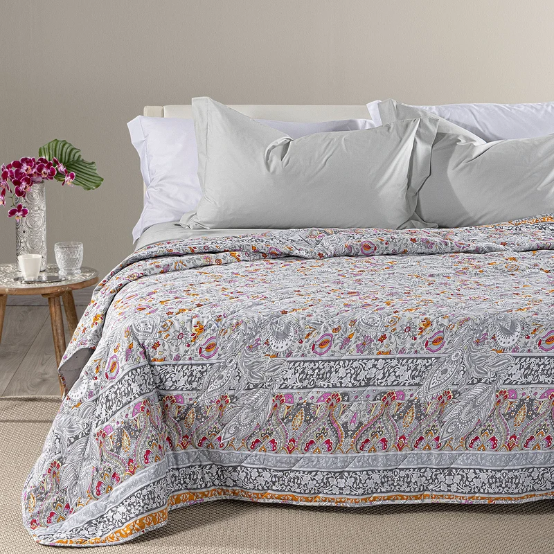 Copriletto Primaverile venere Oasis in Cotone 80 gr/mq