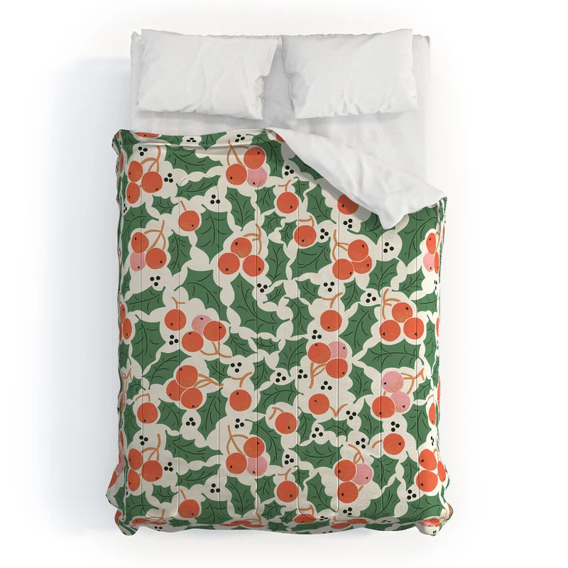 Holly Berry Festivity Comforter