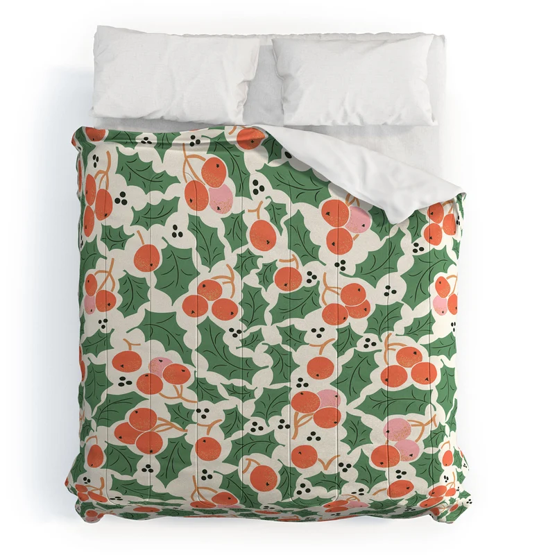 Holly Berry Festivity Comforter
