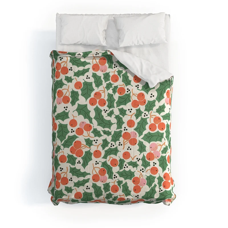 Holly Berry Festivity Comforter