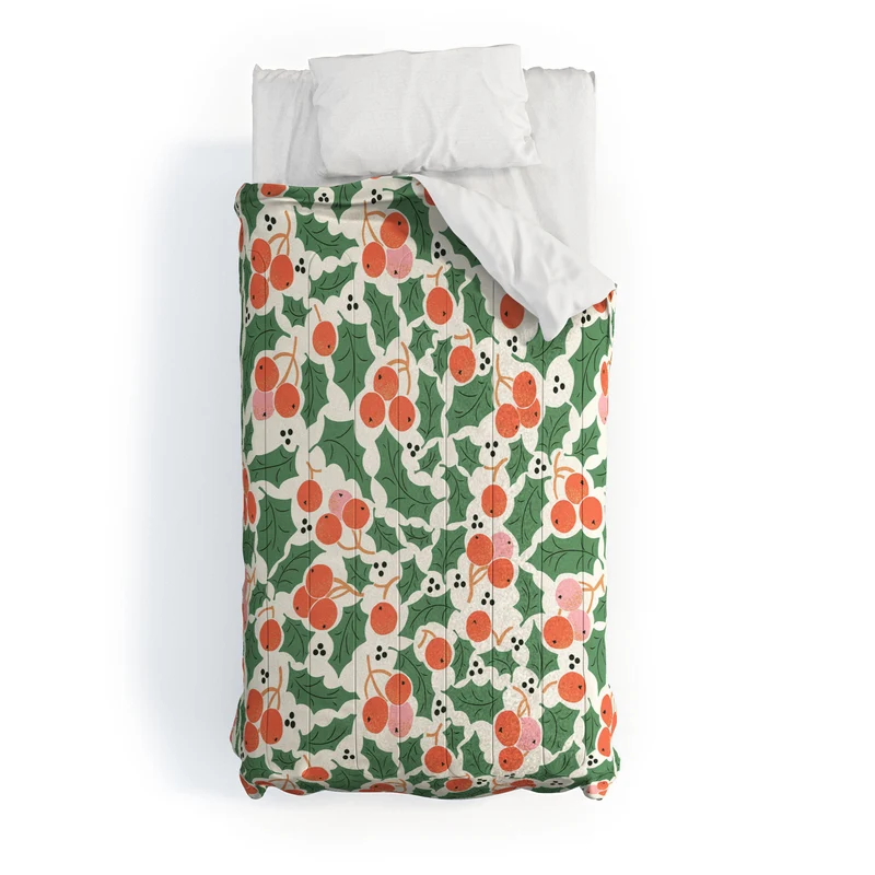 Holly Berry Festivity Comforter