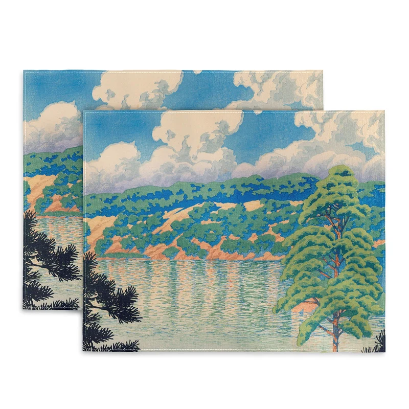 Hasui Karasu Marsh Akita Placemat