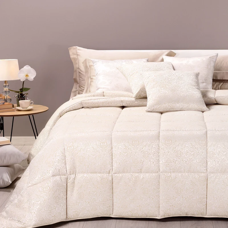 Trapunta in Raso Jacquard Poetic Dreaming Barocco