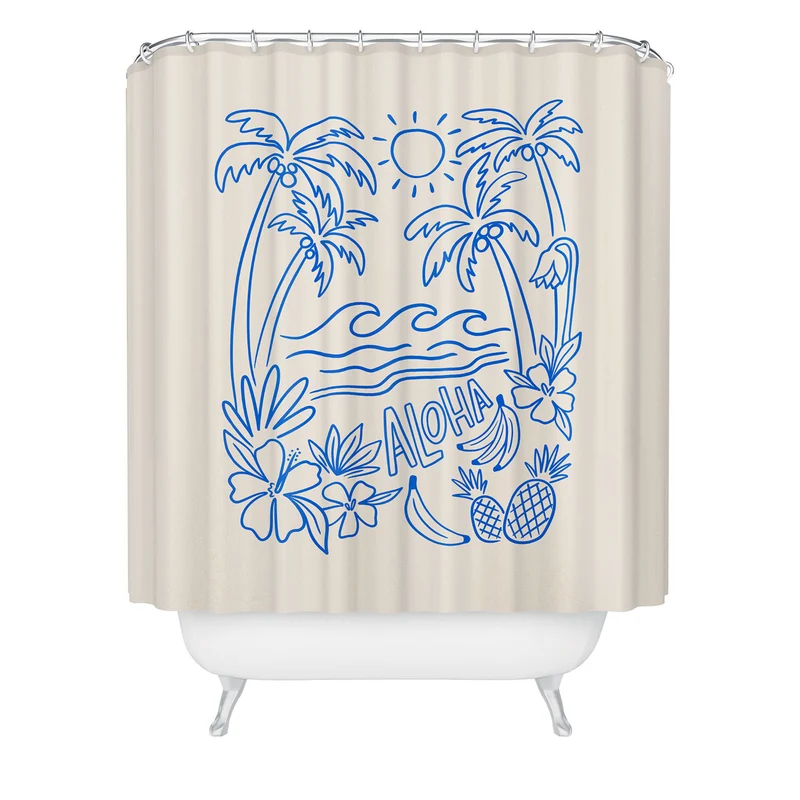 aloha x ii Shower Curtain