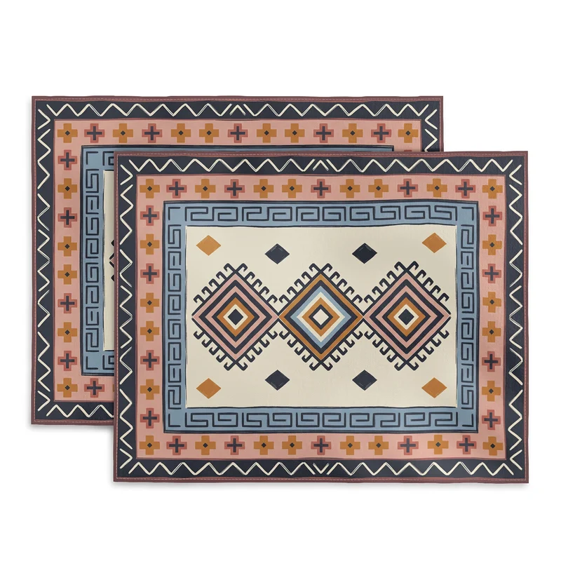 Bohemian Geometric Tapestry Placemat