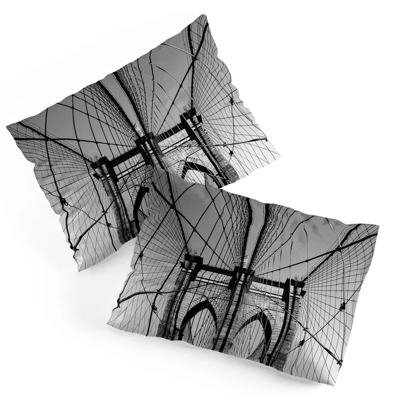 Brooklyn Bridge III Pillow Sham
