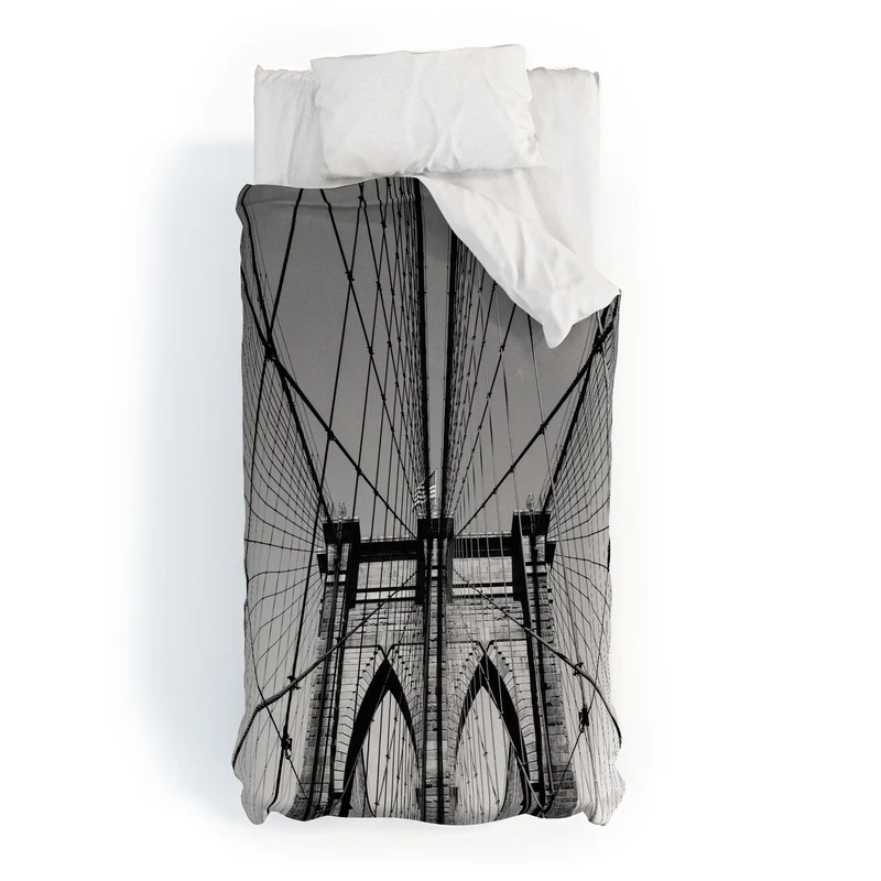 Brooklyn Bridge III Duvet Cover