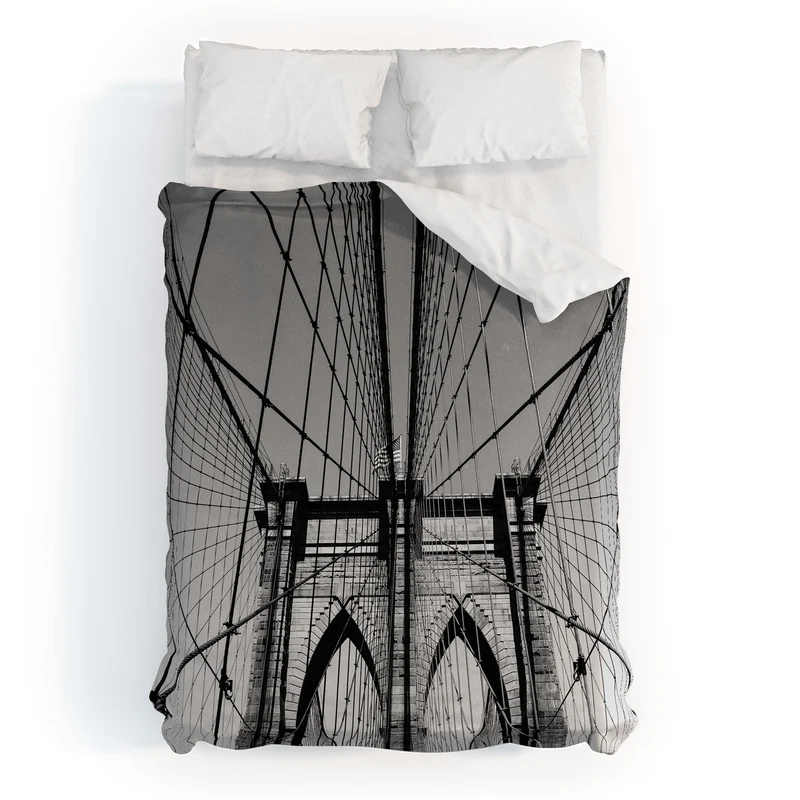 Brooklyn Bridge III Duvet Cover
