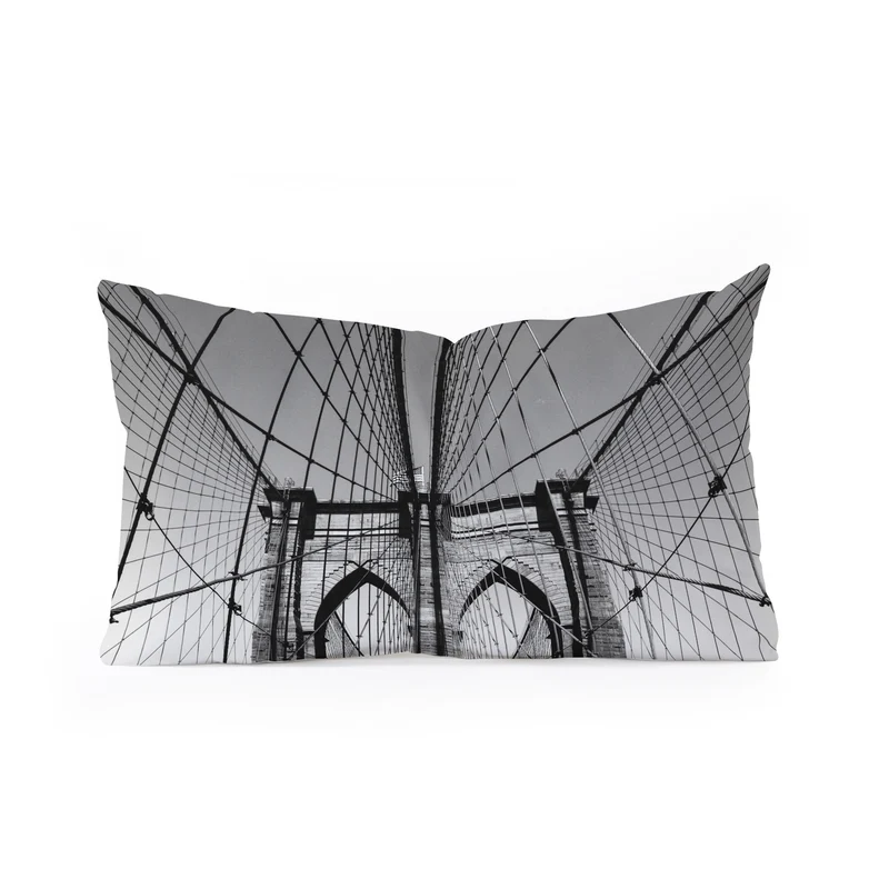 Brooklyn Bridge III Rectangular Pillow
