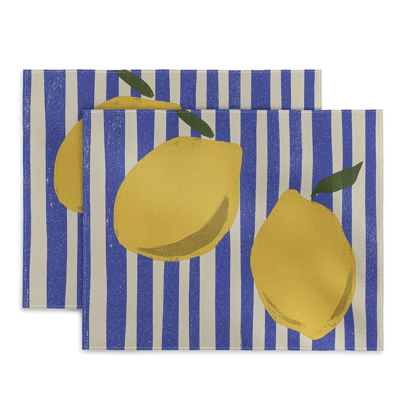two lemons Placemat