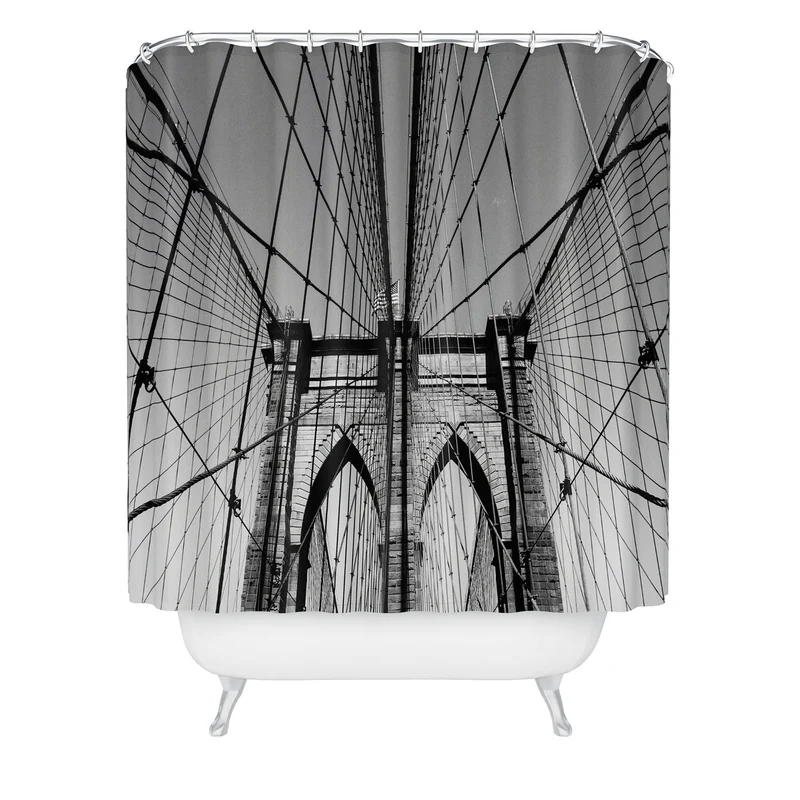 Brooklyn Bridge III Shower Curtain