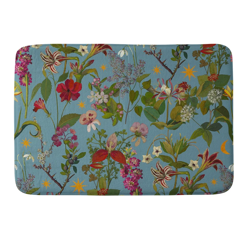 Amryllis Star Slate Bath Mat