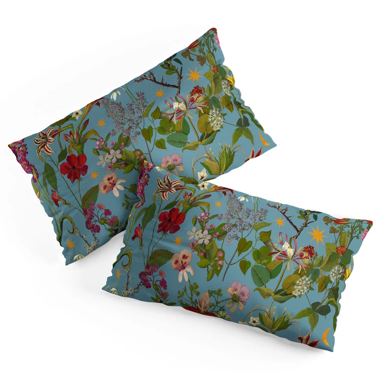 Amryllis Star Slate Pillow Sham
