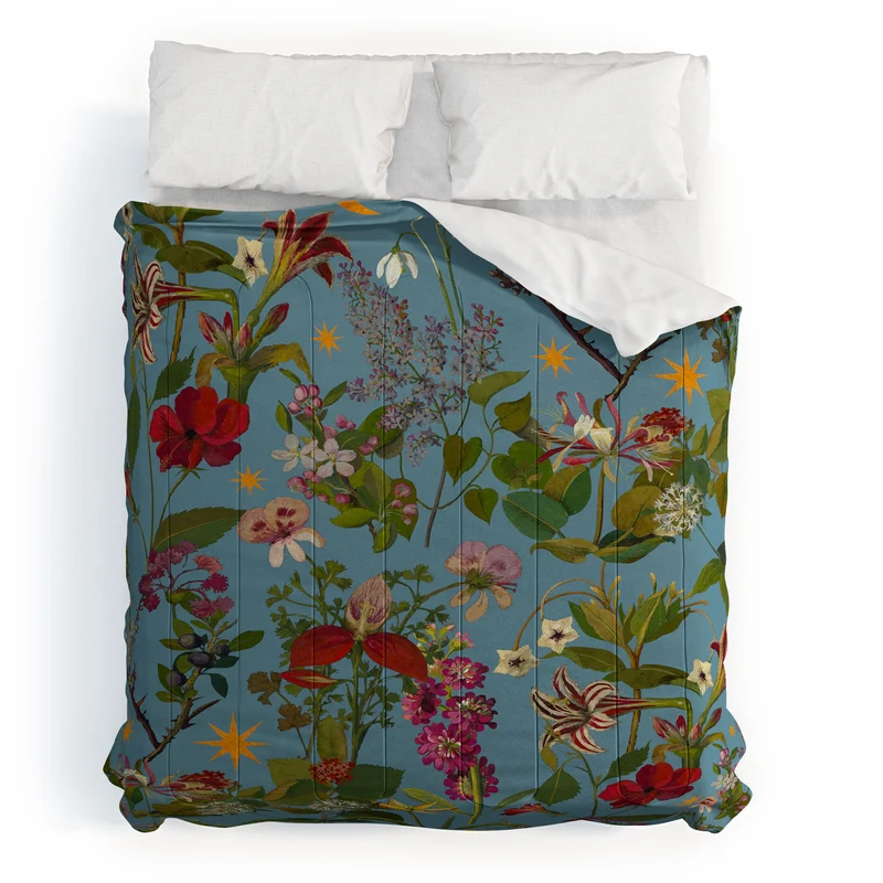 Amryllis Star Slate Comforter