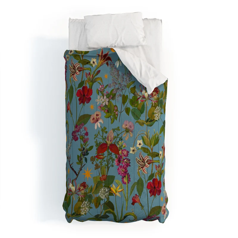 Amryllis Star Slate Comforter