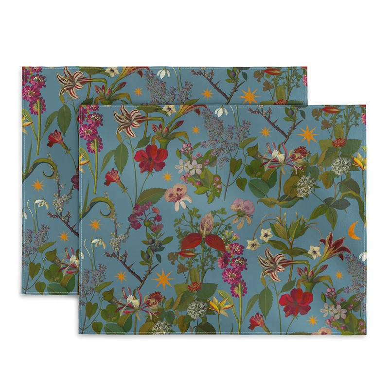 Amryllis Star Slate Placemat