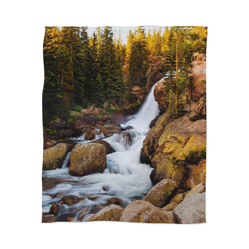 Alberta Falls Throw Blanket