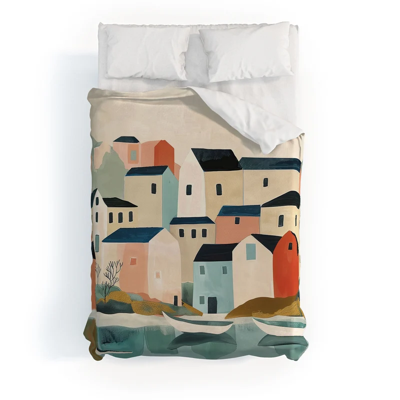 Quiet Harbor Duvet Cover