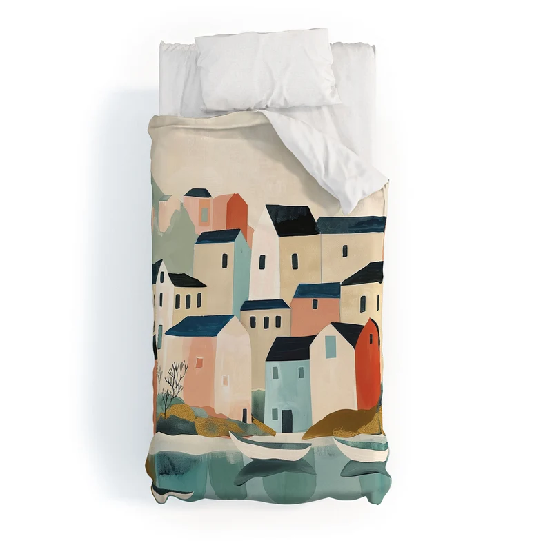 Quiet Harbor Duvet Cover