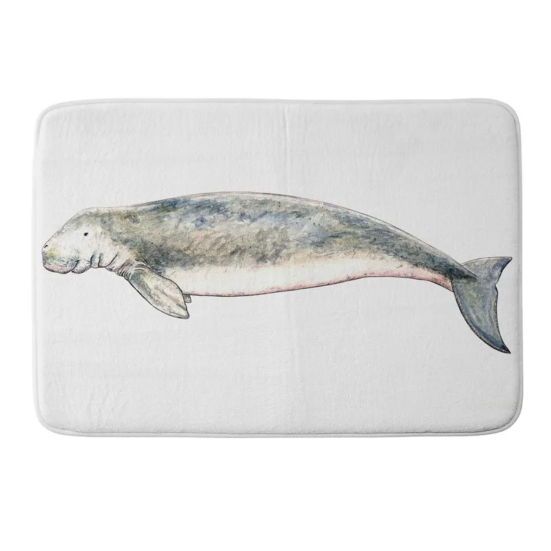 Dugong sea cow Bath Mat