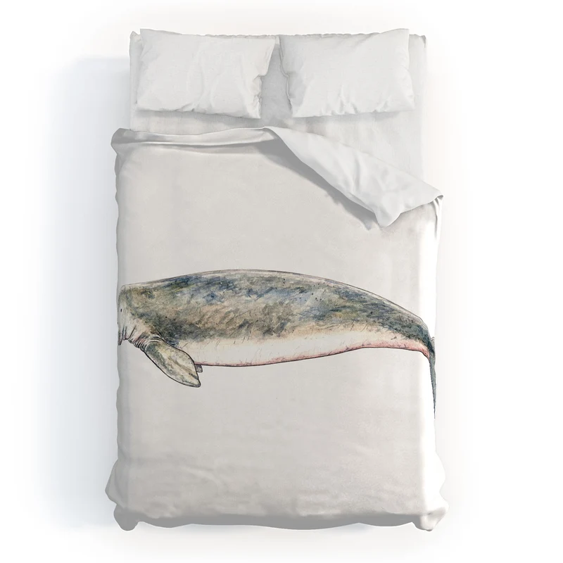 Dugong sea cow Duvet Cover