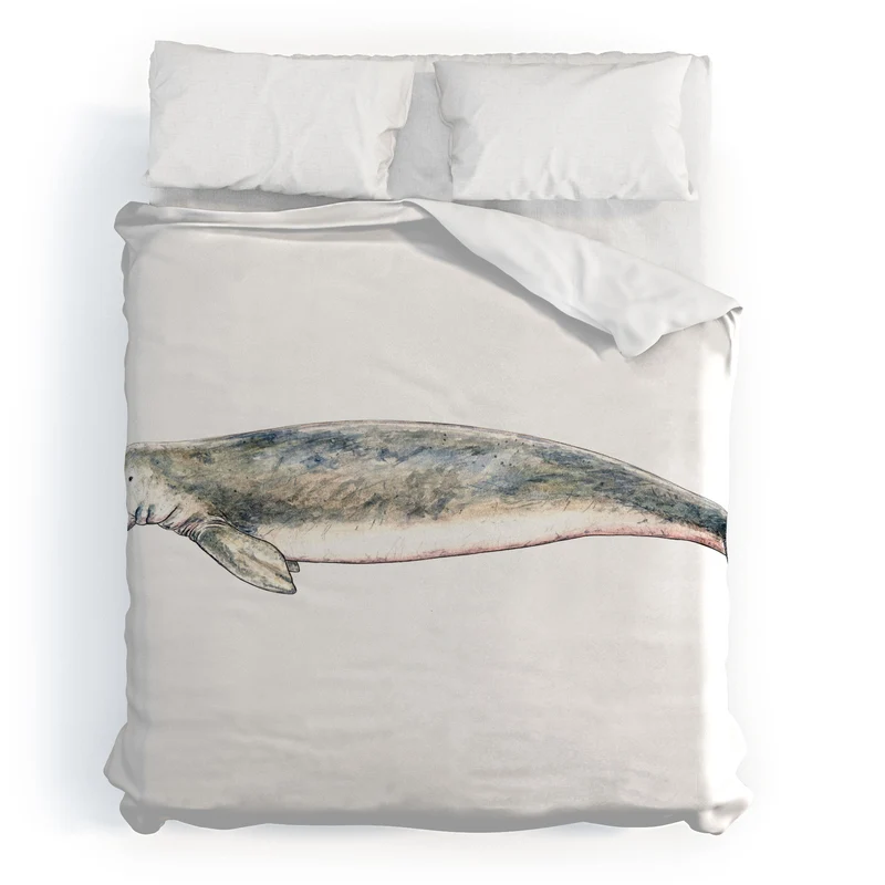 Dugong sea cow Duvet Cover