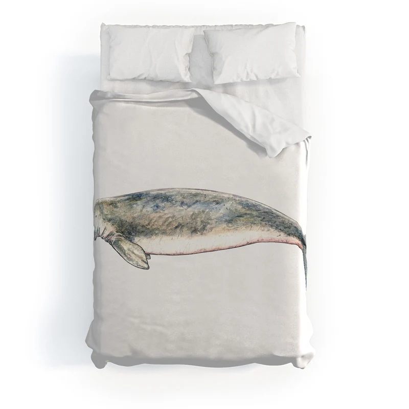 Dugong sea cow Duvet Cover