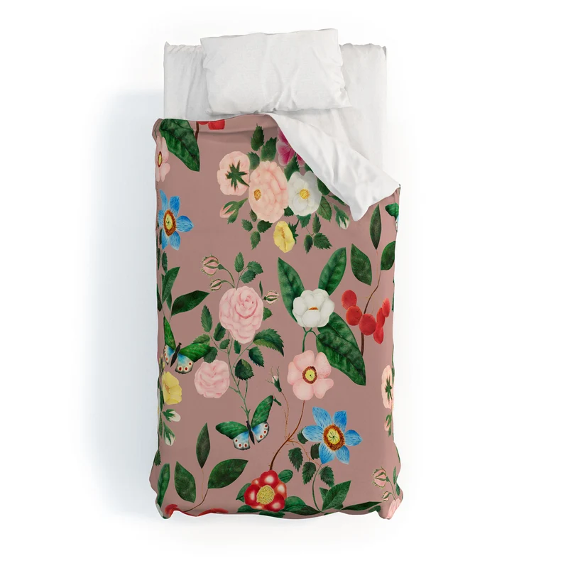 Early June Blush Duvet Cover