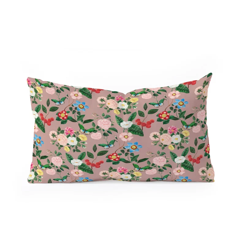Early June Blush Rectangular Pillow