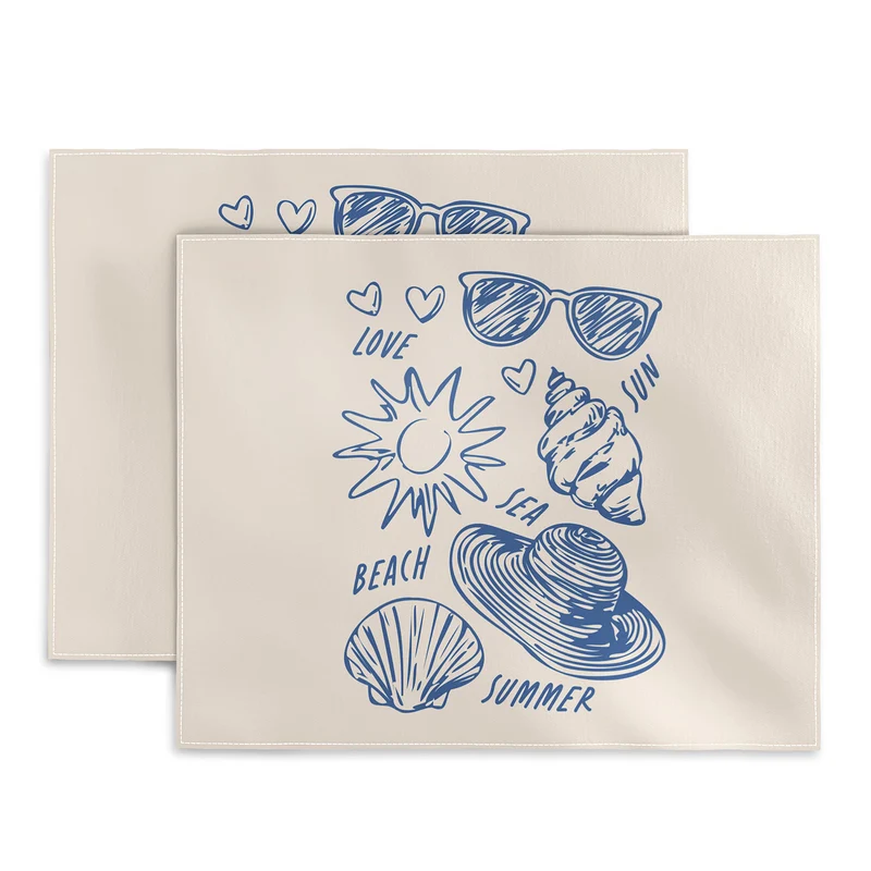 love sea beach summer Placemat