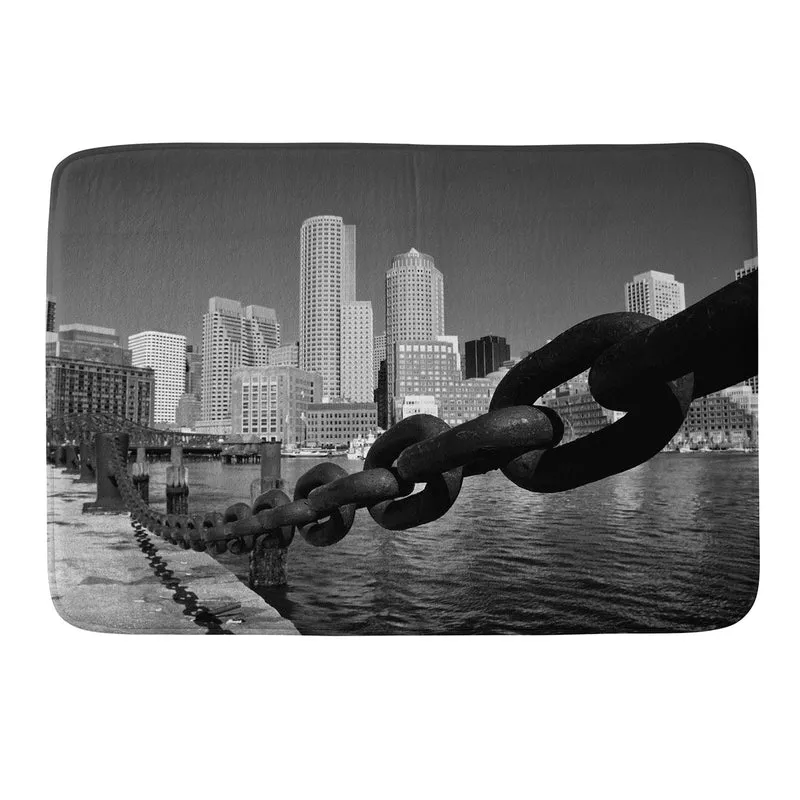 Boston Harbor Walk Bath Mat