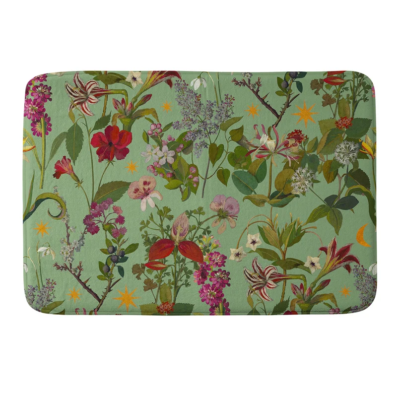 Amryllis Star Sage Bath Mat