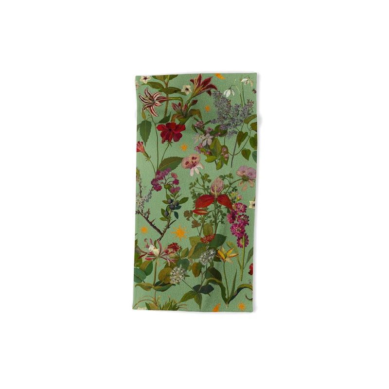 Amryllis Star Sage Bath Towel