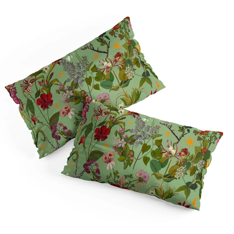 Amryllis Star Sage Pillow Sham
