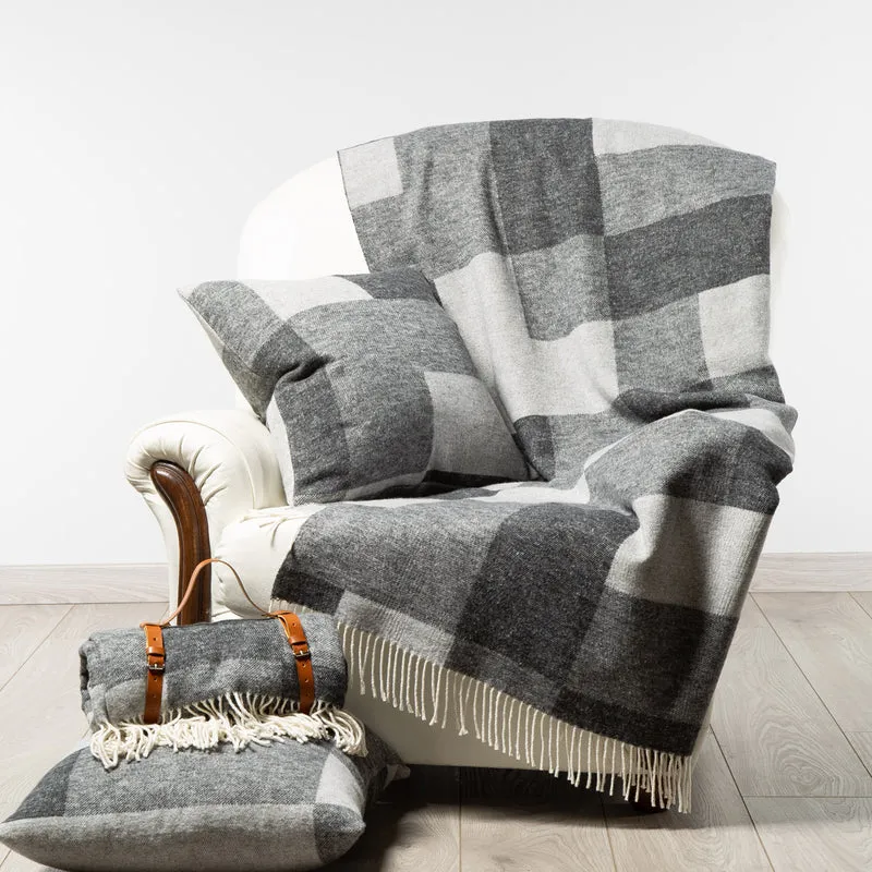 Plaid jeans in Cotone