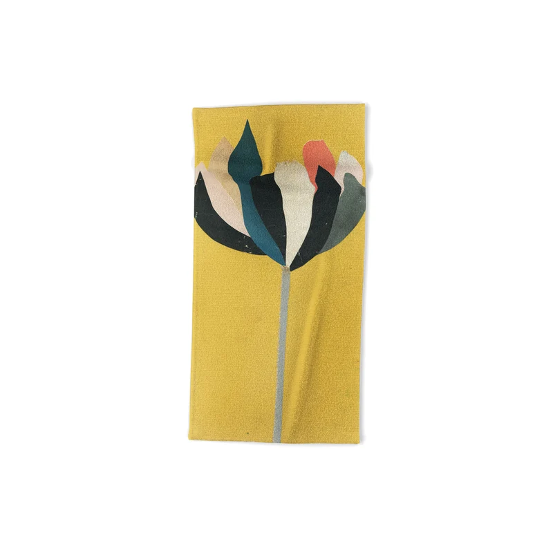 Opulent Flower Bloom II Bath Towel
