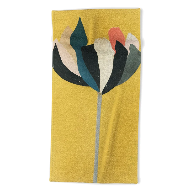 Opulent Flower Bloom II Bath Towel