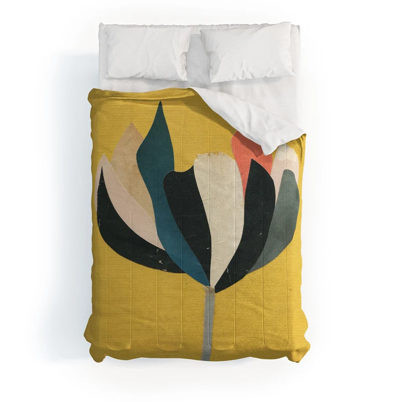 Opulent Flower Bloom II Comforter