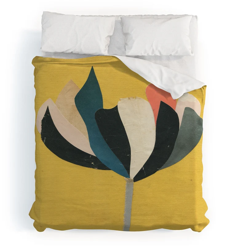 Opulent Flower Bloom II Duvet Cover