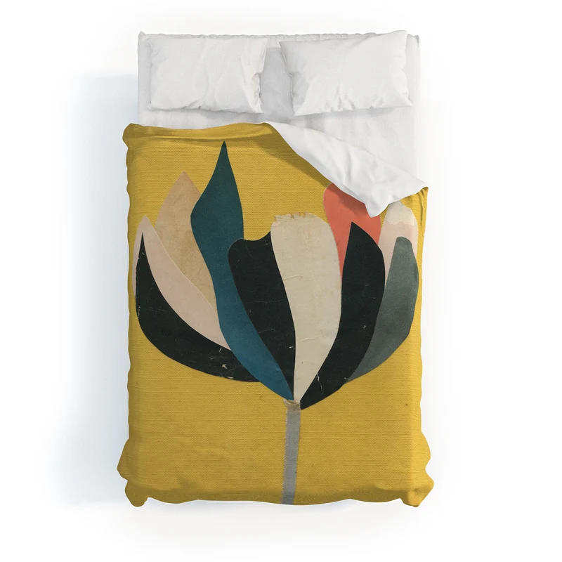 Opulent Flower Bloom II Duvet Cover