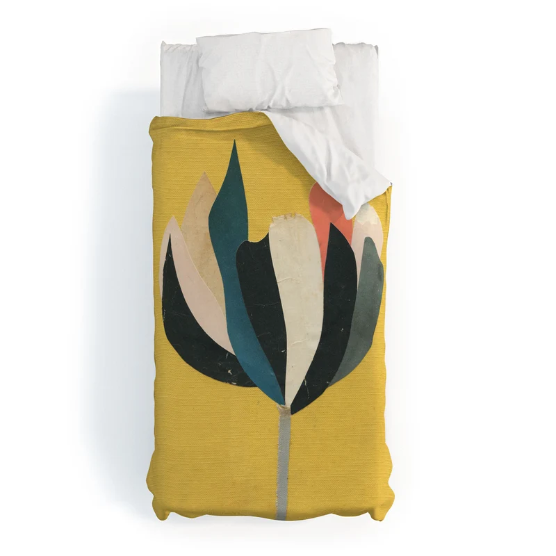 Opulent Flower Bloom II Duvet Cover